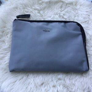 Tumi Nylon Travel Pouch Toiletry Case with Eye Coverup Sleep Mask